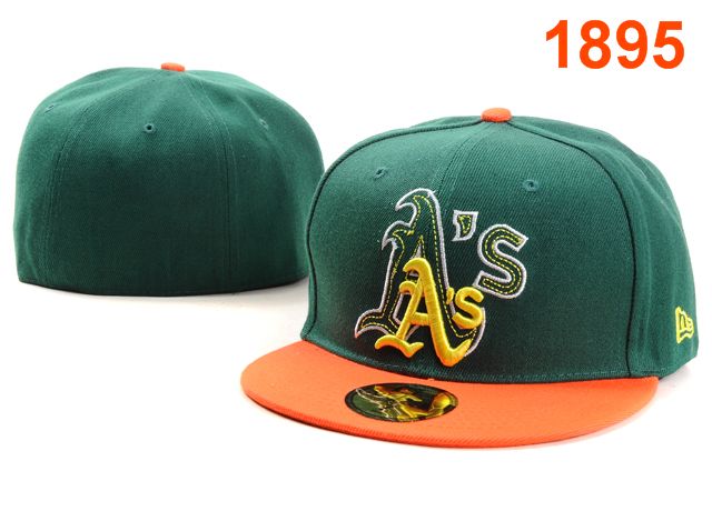 Okaland Athletics MLB Fitted Hat PT39